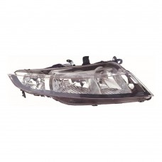 Honda Civic 2005-2012 Black Surround Head Lamp Unit Driver Side